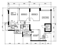 Blk 273B Atrina (Sengkang), HDB 4 Rooms #543596561